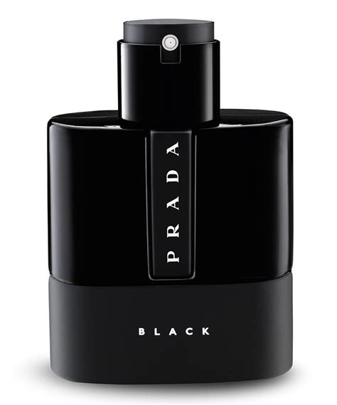 Prada men's cologne black bottle